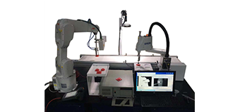 基于2D和3D视觉的联合机械手定位检测系统